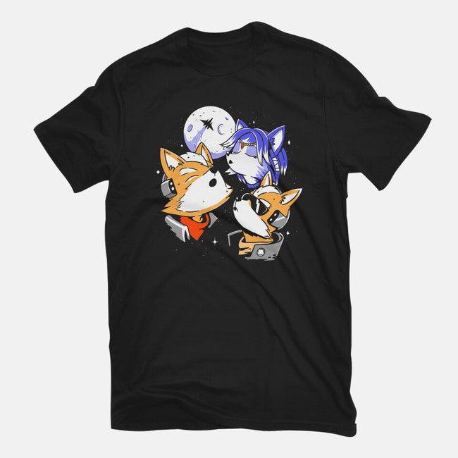 Three Fox Moon-Mens-Premium-Tee-8BitHobo
