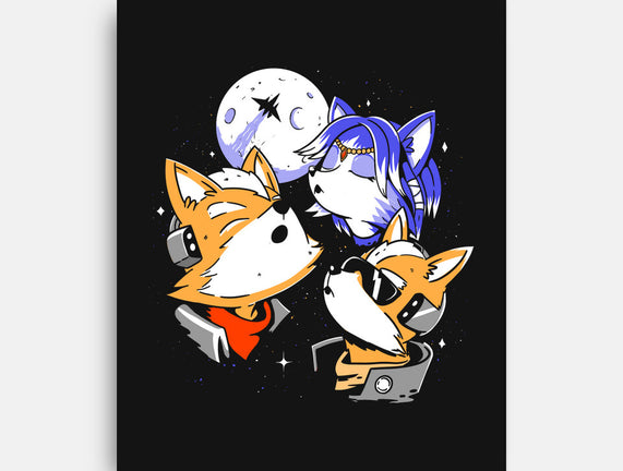 Three Fox Moon