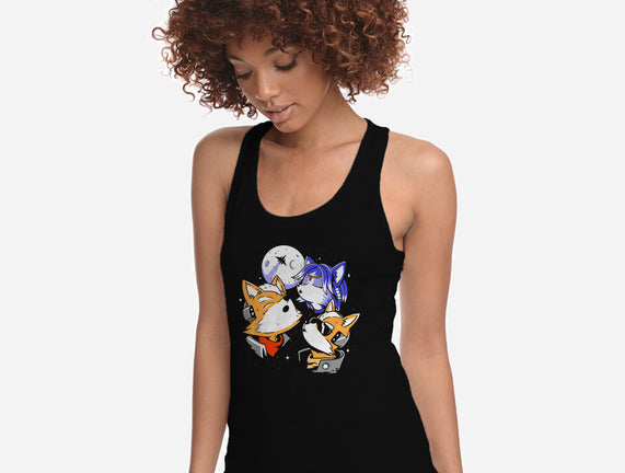 Three Fox Moon