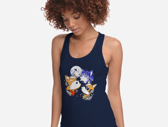 Three Fox Moon