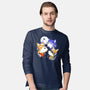 Three Fox Moon-Mens-Long Sleeved-Tee-8BitHobo