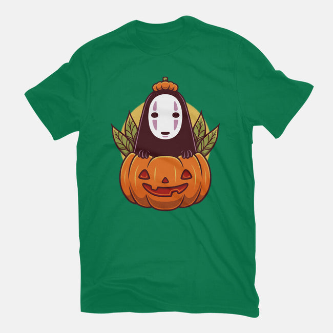 Dark Spirit Halloween-Womens-Fitted-Tee-Alundrart