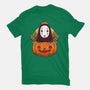 Dark Spirit Halloween-Womens-Fitted-Tee-Alundrart