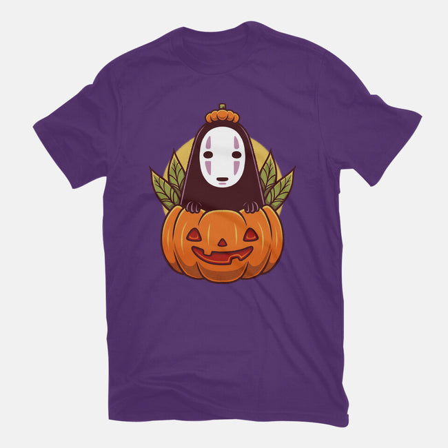 Dark Spirit Halloween-Womens-Fitted-Tee-Alundrart