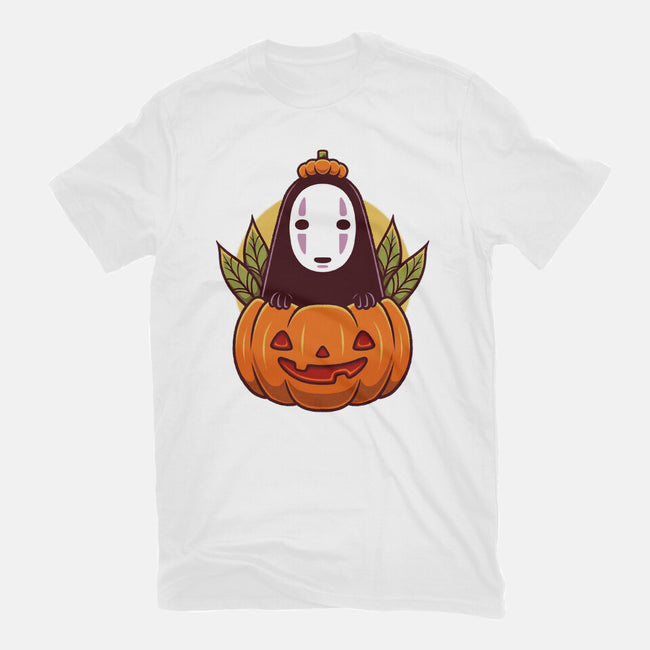 Dark Spirit Halloween-Womens-Fitted-Tee-Alundrart