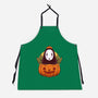 Dark Spirit Halloween-Unisex-Kitchen-Apron-Alundrart