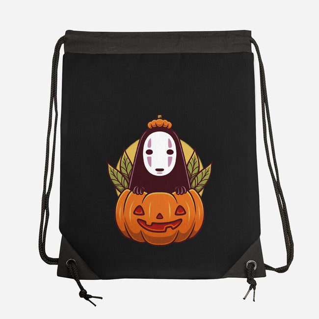 Dark Spirit Halloween-None-Drawstring-Bag-Alundrart