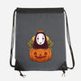 Dark Spirit Halloween-None-Drawstring-Bag-Alundrart