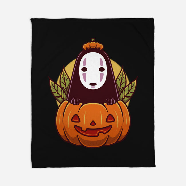 Dark Spirit Halloween-None-Fleece-Blanket-Alundrart
