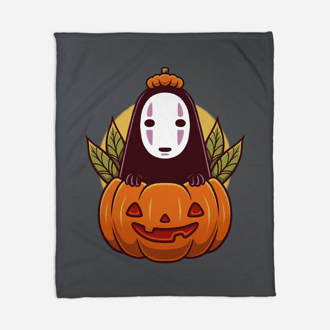 Dark Spirit Halloween-None-Fleece-Blanket-Alundrart