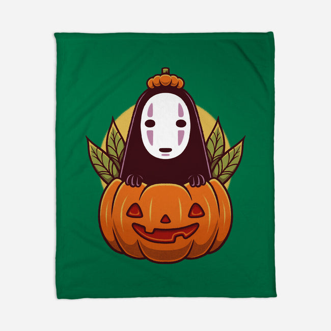 Dark Spirit Halloween-None-Fleece-Blanket-Alundrart