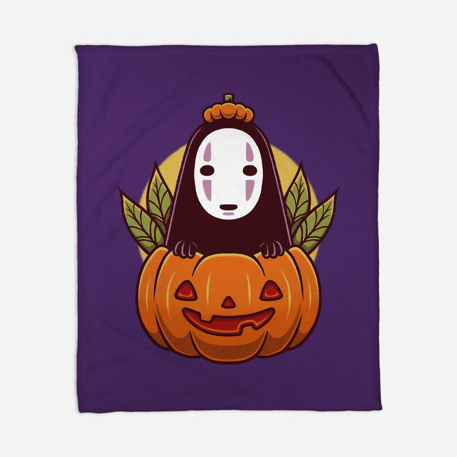 Dark Spirit Halloween-None-Fleece-Blanket-Alundrart