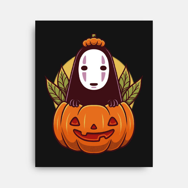 Dark Spirit Halloween-None-Stretched-Canvas-Alundrart
