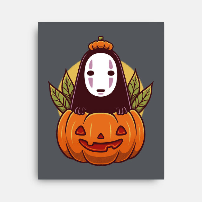 Dark Spirit Halloween-None-Stretched-Canvas-Alundrart