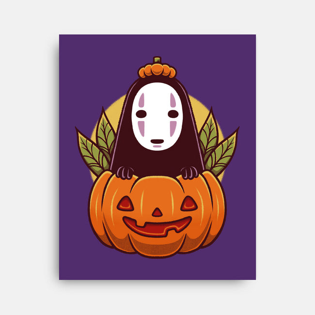 Dark Spirit Halloween-None-Stretched-Canvas-Alundrart