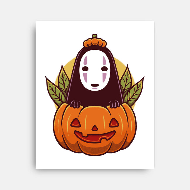 Dark Spirit Halloween-None-Stretched-Canvas-Alundrart
