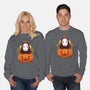 Dark Spirit Halloween-Unisex-Crew Neck-Sweatshirt-Alundrart