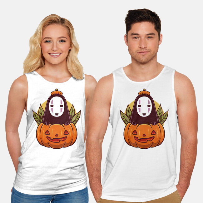 Dark Spirit Halloween-Unisex-Basic-Tank-Alundrart
