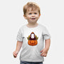 Dark Spirit Halloween-Baby-Basic-Tee-Alundrart