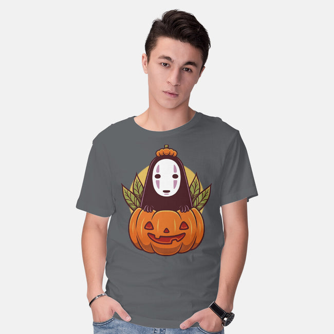 Dark Spirit Halloween-Mens-Basic-Tee-Alundrart