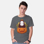 Dark Spirit Halloween-Mens-Basic-Tee-Alundrart