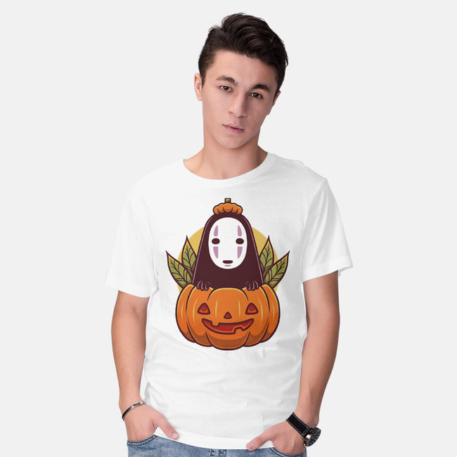 Dark Spirit Halloween-Mens-Basic-Tee-Alundrart
