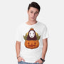 Dark Spirit Halloween-Mens-Basic-Tee-Alundrart