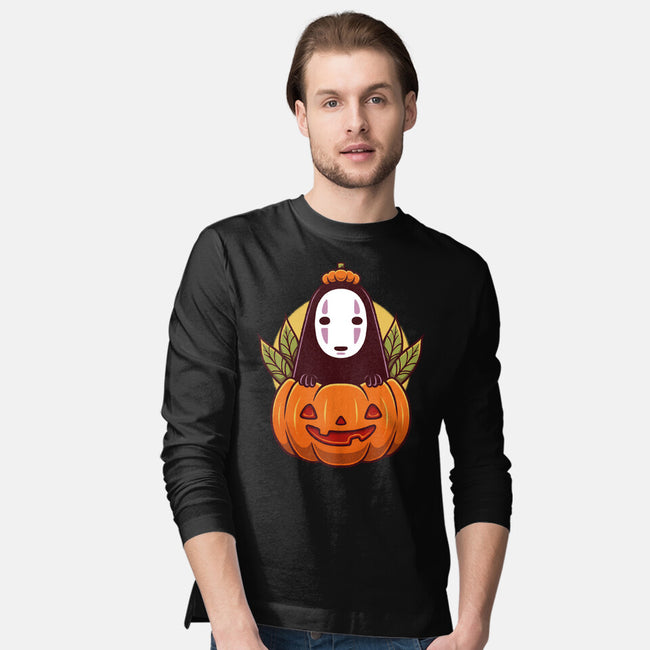 Dark Spirit Halloween-Mens-Long Sleeved-Tee-Alundrart