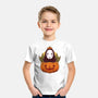 Dark Spirit Halloween-Youth-Basic-Tee-Alundrart