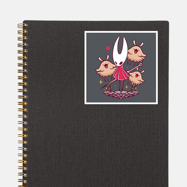 Hornet And Lost Fleas-None-Glossy-Sticker-Alundrart