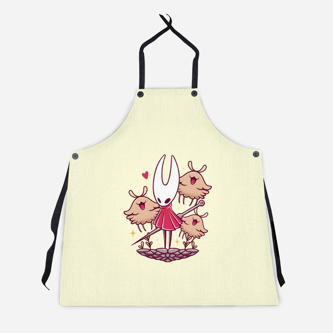 Hornet And Lost Fleas-Unisex-Kitchen-Apron-Alundrart