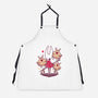Hornet And Lost Fleas-Unisex-Kitchen-Apron-Alundrart