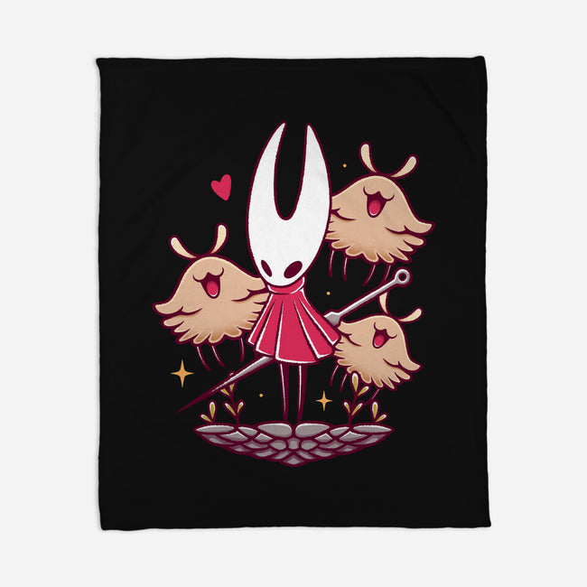 Hornet And Lost Fleas-None-Fleece-Blanket-Alundrart