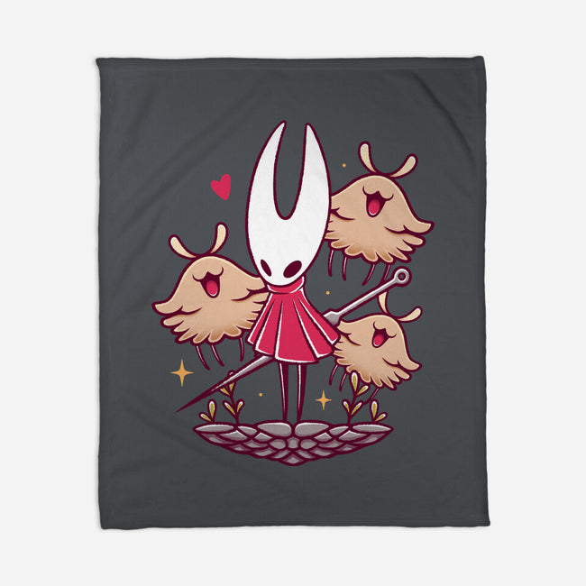 Hornet And Lost Fleas-None-Fleece-Blanket-Alundrart