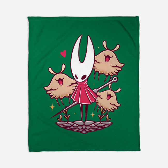 Hornet And Lost Fleas-None-Fleece-Blanket-Alundrart