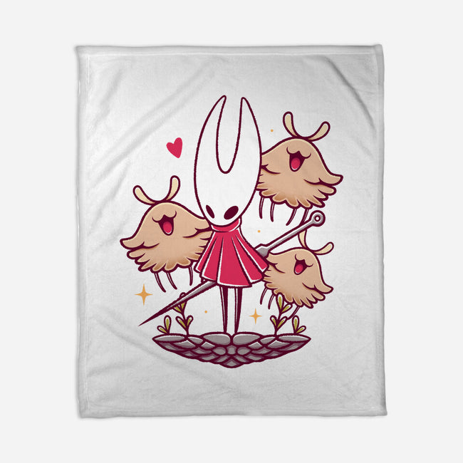 Hornet And Lost Fleas-None-Fleece-Blanket-Alundrart