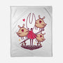 Hornet And Lost Fleas-None-Fleece-Blanket-Alundrart