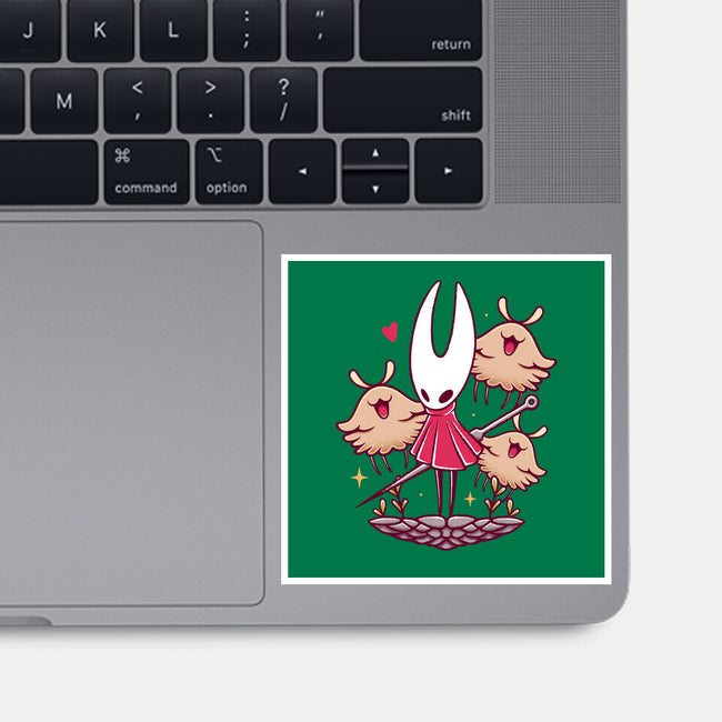Hornet And Lost Fleas-None-Glossy-Sticker-Alundrart