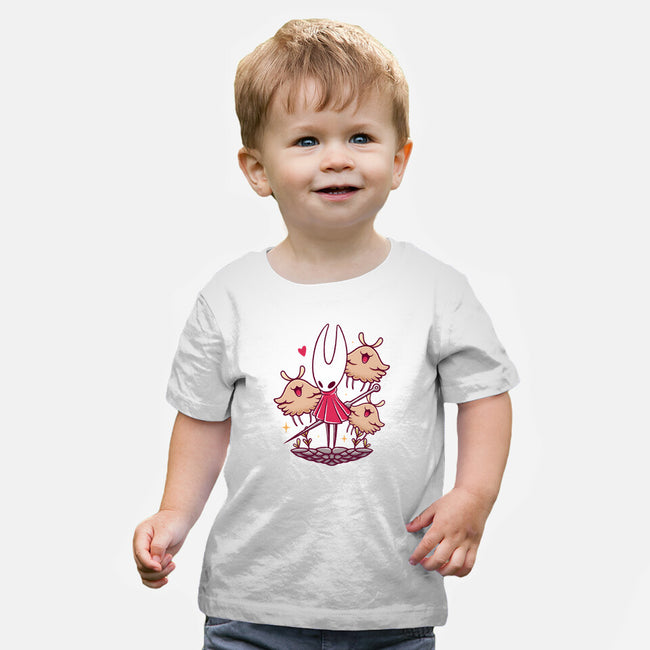 Hornet And Lost Fleas-Baby-Basic-Tee-Alundrart