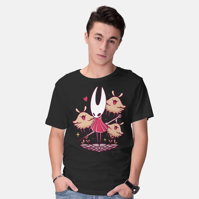 Hornet And Lost Fleas-Mens-Basic-Tee-Alundrart