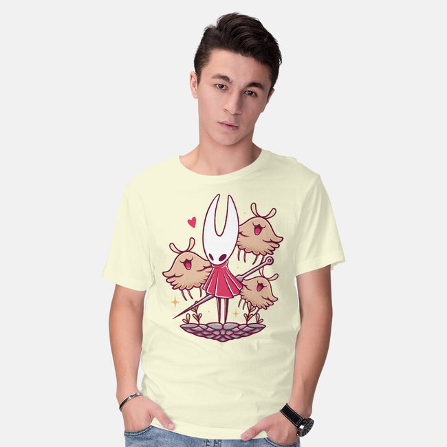 Hornet And Lost Fleas-Mens-Basic-Tee-Alundrart