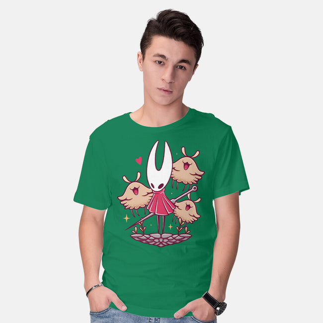 Hornet And Lost Fleas-Mens-Basic-Tee-Alundrart