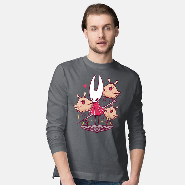 Hornet And Lost Fleas-Mens-Long Sleeved-Tee-Alundrart