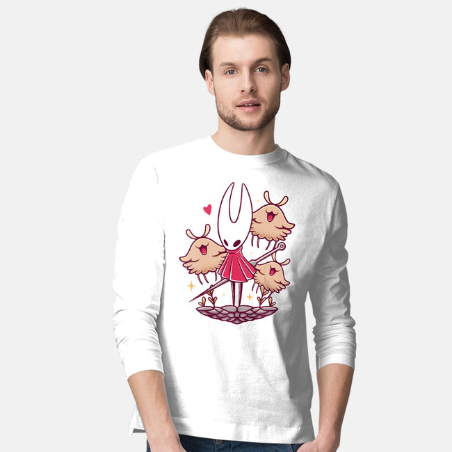 Hornet And Lost Fleas-Mens-Long Sleeved-Tee-Alundrart