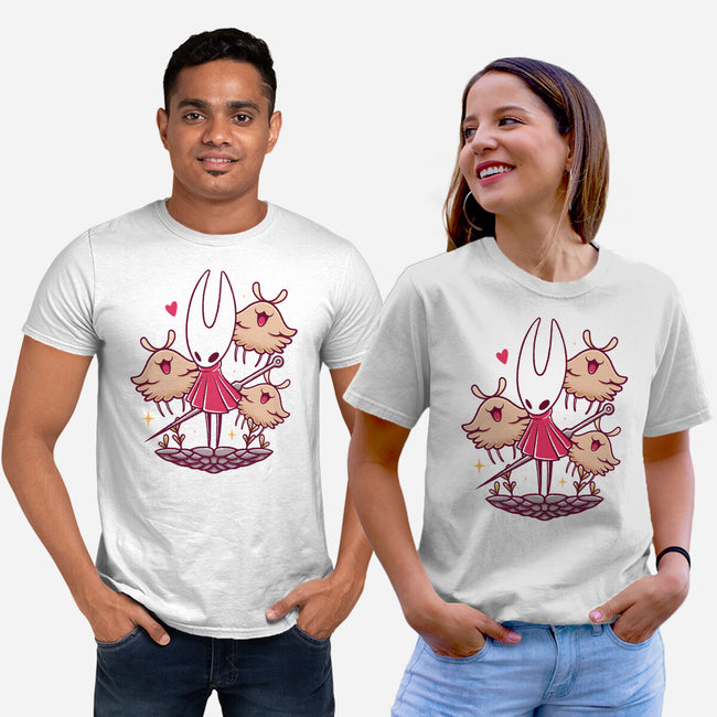 Hornet And Lost Fleas-Unisex-Basic-Tee-Alundrart