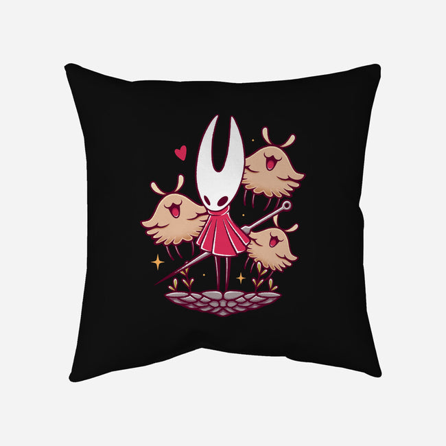 Hornet And Lost Fleas-None-Removable Cover w Insert-Throw Pillow-Alundrart