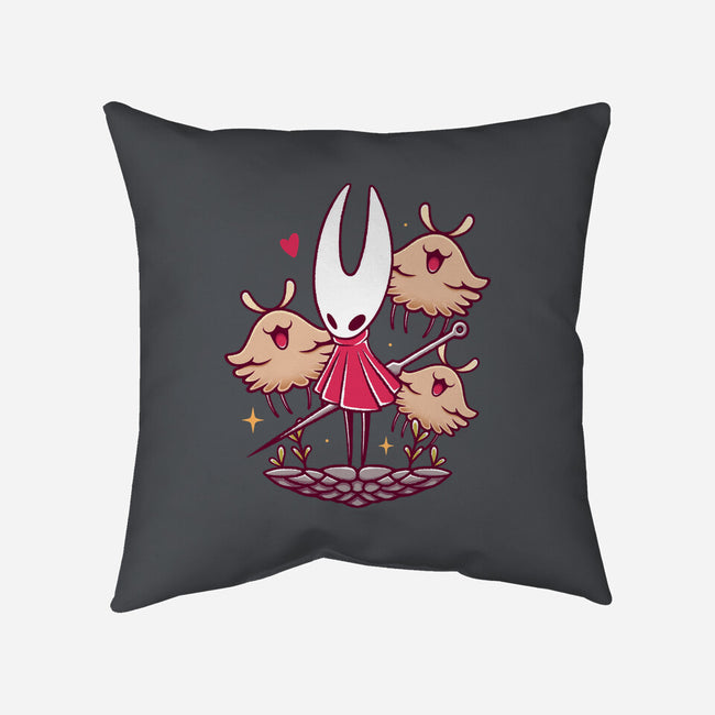 Hornet And Lost Fleas-None-Removable Cover w Insert-Throw Pillow-Alundrart