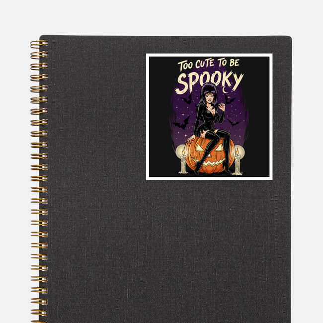 Cute Elvira-None-Glossy-Sticker-P1yu5h