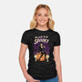 Cute Elvira-Womens-Fitted-Tee-P1yu5h