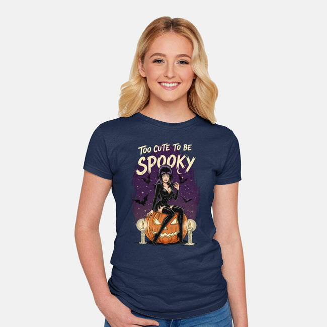 Cute Elvira-Womens-Fitted-Tee-P1yu5h